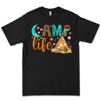 Black Camp Life Premium Tee - BundleAndBundleShop