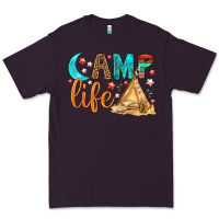 Plum Camp Life Premium Tee - BundleAndBundleShop