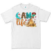 White Camp Life Premium Tee - BundleAndBundleShop