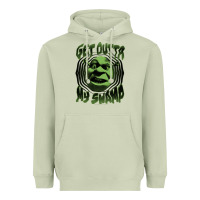 Matcha Shrek Get Outta My Swamp Heavyweight Hoodie - tuanDangUi