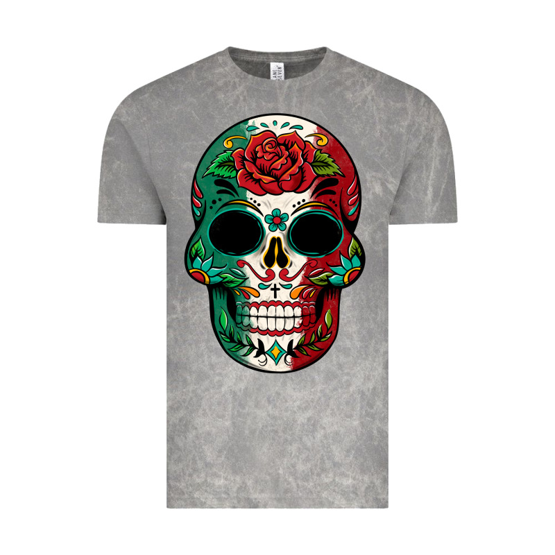 Mexican Skull Vintage Tee by texasbilliewilder | Teevron