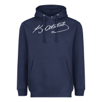 Navy mustafa kemal ataturk Heavyweight Hoodie - tuanDangUi