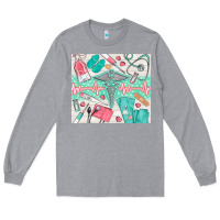Heather Grey nurse medical equipment Long Sleeve Tee - TumblerDesignByShophia