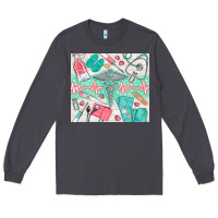Smoke nurse medical equipment Long Sleeve Tee - TumblerDesignByShophia
