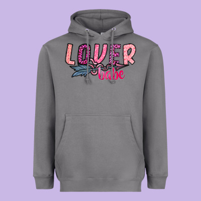 Lover Babe Heavyweight Hoodie Designed By Sublimationcraftshop
