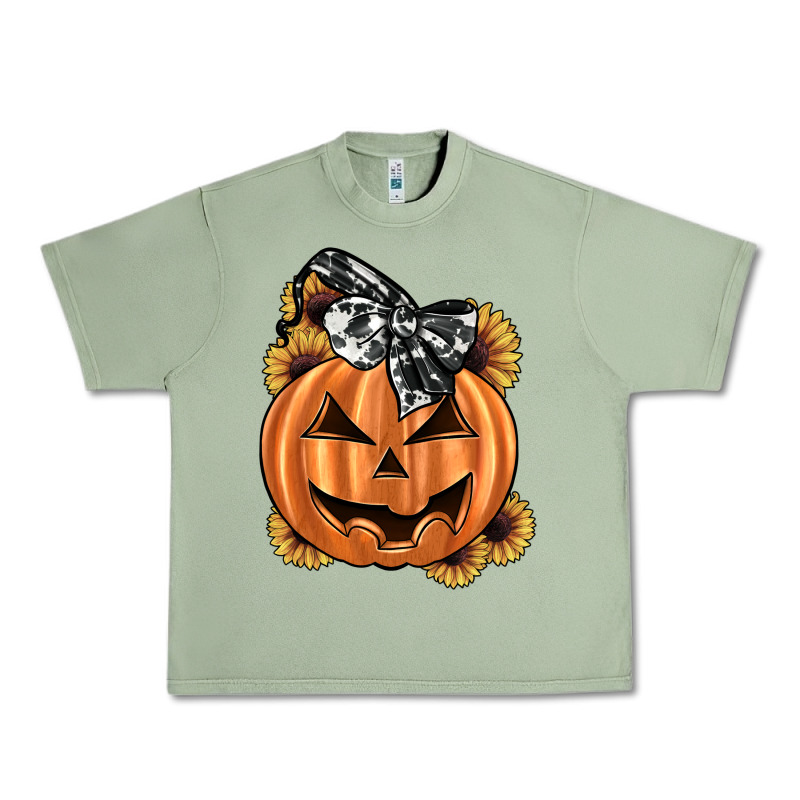 Sunflower Pumpkin Urban Heavy Tee by JahusDesignShop | Teevron
