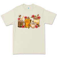 Bone Honey And Bee With Flower Coffee Cup Premium Tee - BundleAndBundleShop