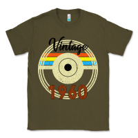 Army Green Vintage 1960 Classic Tee - Bettercallsaul
