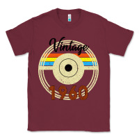 Burgundy Vintage 1960 Classic Tee - Bettercallsaul