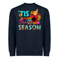 Navy tis the season football coffee mug Heavyweight Sweatshirt - FaDigitalArtStudio