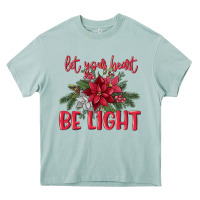 Arona Let your heart be light Heavy Core Tee - MaliasSmallBusiness