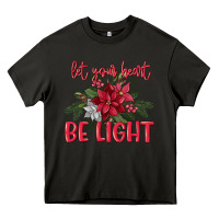 Asphalt Let your heart be light Heavy Core Tee - MaliasSmallBusiness
