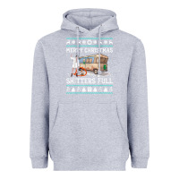 Heather Grey merry christmas shitters full Heavyweight Hoodie - tuanDangUi