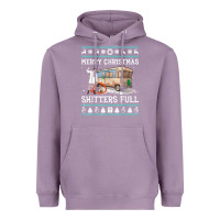 Lavender merry christmas shitters full Heavyweight Hoodie - tuanDangUi