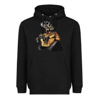 Black wall e Heavyweight Hoodie - tuanDangUi