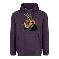Plum wall e Heavyweight Hoodie - tuanDangUi