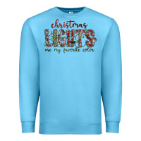 Ocean Blue Dreaming Wine Christmas Premium Sweatshirt - SublimationCraftShop