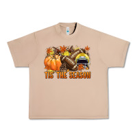 Burro Tis' the season Football yellow helmet Urban Heavy Tee - NancyCooperArtShop