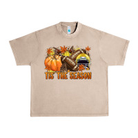French Oak Tis' the season Football yellow helmet Urban Heavy Tee - NancyCooperArtShop