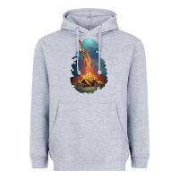 Heather Grey Limited Edition Dark Souls Heavyweight Hoodie - tuanDangUi