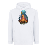 White Limited Edition Dark Souls Heavyweight Hoodie - tuanDangUi