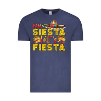 Vintage Denim No Siesta Let's Fiesta Vintage Tee - texasbilliewilder