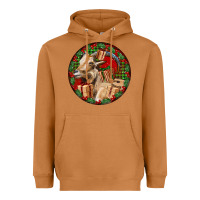 Meerkat Spanish Goat Christmas Heavyweight Hoodie - LillyAllenDesigns