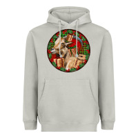 Moon Dust Spanish Goat Christmas Heavyweight Hoodie - LillyAllenDesigns