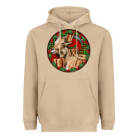 Mushroom Spanish Goat Christmas Heavyweight Hoodie - LillyAllenDesigns
