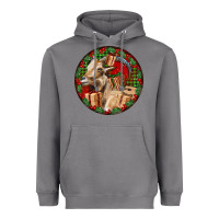 Storm Spanish Goat Christmas Heavyweight Hoodie - LillyAllenDesigns