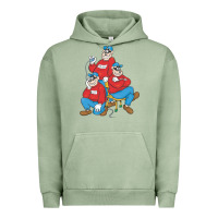 Pigment Oil Green beagle boys Urban Hoodie - tuanDangUi