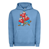 Pigment Pebble Blue beagle boys Urban Hoodie - tuanDangUi