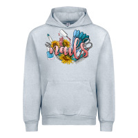 Heather Grey nails Urban Hoodie - BarkalooDesign