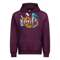 Mauve Wine nails Urban Hoodie - BarkalooDesign