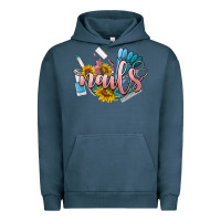 Pigment Midnight Navy nails Urban Hoodie - BarkalooDesign