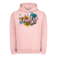 Pigment Salmon nails Urban Hoodie - BarkalooDesign