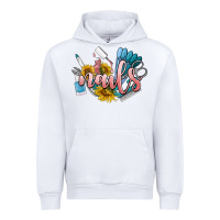White nails Urban Hoodie - BarkalooDesign