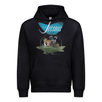 Black The Jetsons Ship Urban Hoodie - tuanDangUi