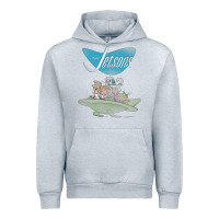 Heather Grey The Jetsons Ship Urban Hoodie - tuanDangUi