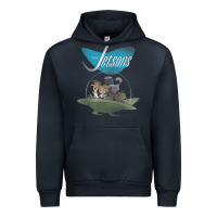 Navy The Jetsons Ship Urban Hoodie - tuanDangUi