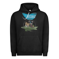Pigment Black The Jetsons Ship Urban Hoodie - tuanDangUi