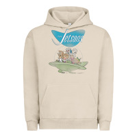 Pigment French Oak The Jetsons Ship Urban Hoodie - tuanDangUi