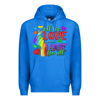 True Royal Western All For Love And Love For All Premium Hoodie - BundleAndBundleShop