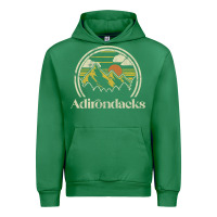 Emerald Adirondacks Mountains New York Vintage Hiking Camp Urban Hoodie - tuanDangUi
