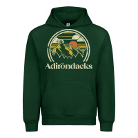 Forest Green Adirondacks Mountains New York Vintage Hiking Camp Urban Hoodie - tuanDangUi