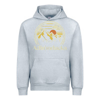 Heather Grey Adirondacks Mountains New York Vintage Hiking Camp Urban Hoodie - tuanDangUi