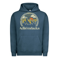 Pigment Midnight Navy Adirondacks Mountains New York Vintage Hiking Camp Urban Hoodie - tuanDangUi