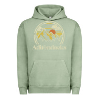 Pigment Oil Green Adirondacks Mountains New York Vintage Hiking Camp Urban Hoodie - tuanDangUi