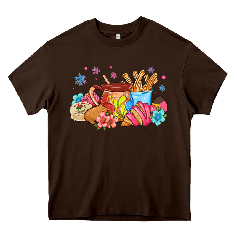 Mexican Deserts Christmas Heavy Core Tee by MaliasSmallBusiness | Teevron