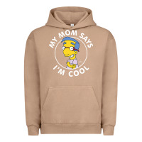 Pigment Burro The Simpsons Milhouse My Mom Says I'm Cool V1 Urban Hoodie - tuanDangUi